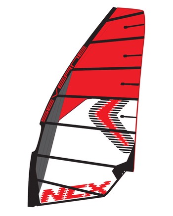 Severne Windsurf Segel NCX black/red 2025