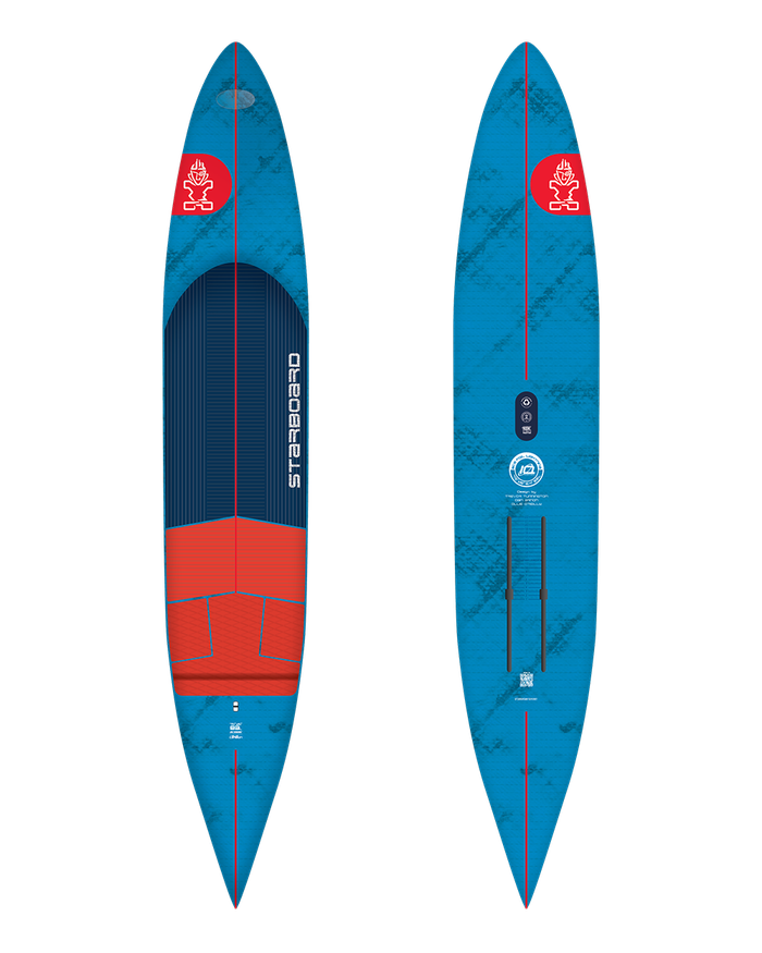 Starboard Foilboard ACE FOIL LIGHTNINGWITHOUT FOOTSTRAP Blue Carbon