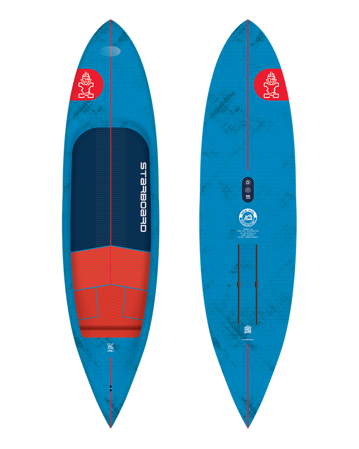 Starboard Foilboard ACE FOIL WITHOUT FOOTSTRAP Blue Carbon