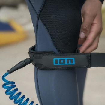 ION Wing Leash Core Coiled Knee