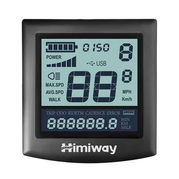 Himiway Display LSD Bildschirm mit USB-Aaufladung für Zebra D5 Upgrade Model