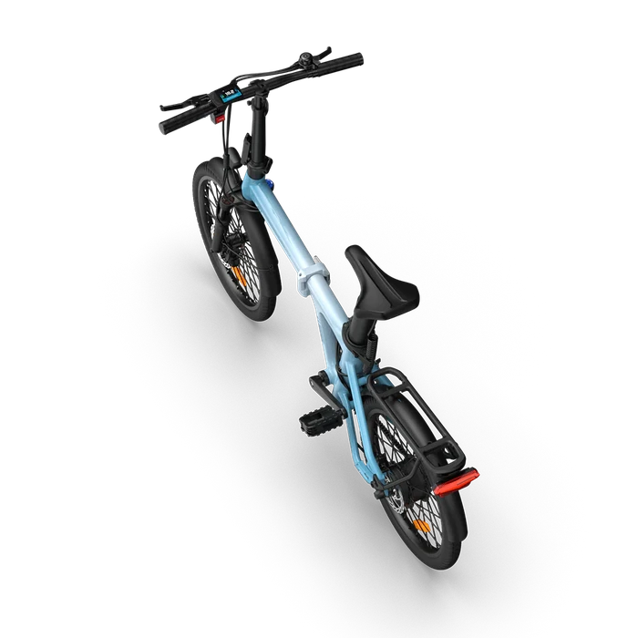 ADO Air 20 Ultra (3-Speed) - faltbares E-Bike mit Riemen inklusive Aufbewahrungstasche