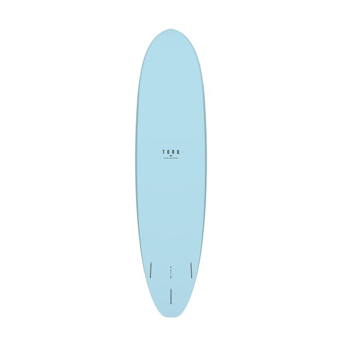 Surfboard TORQ Epoxy TET 7.4 V+ Funboard CC Blau