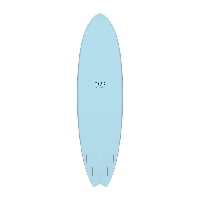 Surfboard TORQ Epoxy TET 7.2 MOD Fish CC Blau