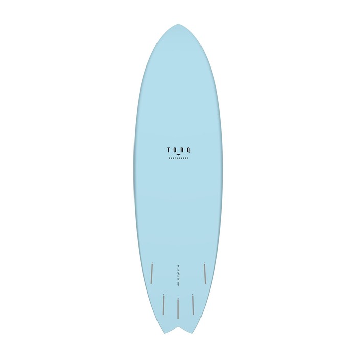 Surfboard TORQ Epoxy TET 5.11 MOD Fish CC Blau