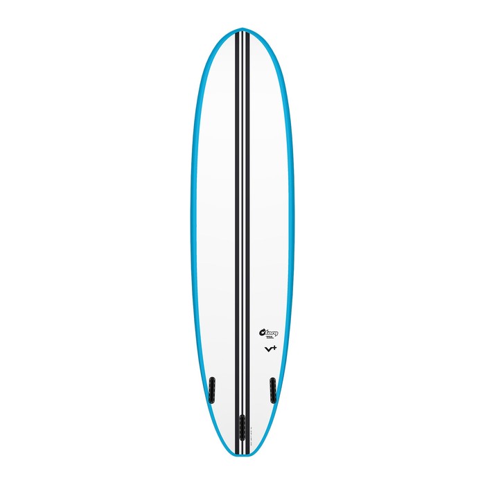 Surfboard TORQ TEC V+ 7.0 Rail Blau