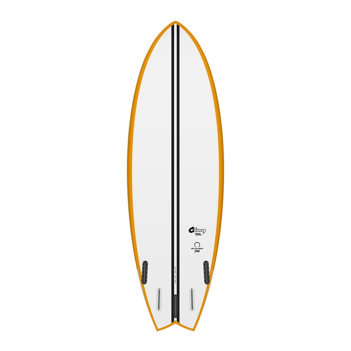 Surfboard TORQ TEC Summer Fish 5.6 Rail Orange