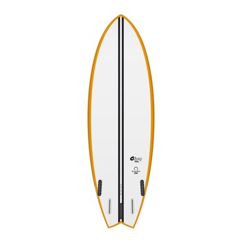 Surfboard TORQ TEC Summer Fish 5.6 Rail Orange