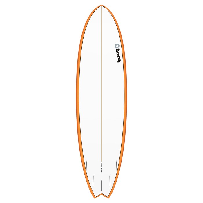 Surfboard TORQ Epoxy TET 7.2 MOD Fish OrangeRail