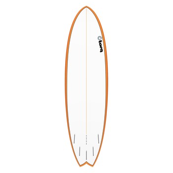 Surfboard TORQ Epoxy TET 6.10 MOD Fish OrangeRail