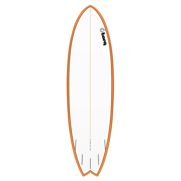 Surfboard TORQ Epoxy TET 6.3 MOD Fish OrangeRail