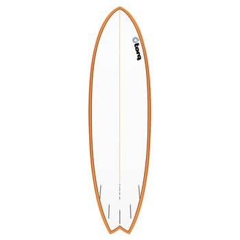 Surfboard TORQ Epoxy TET 6.3 MOD Fish OrangeRail