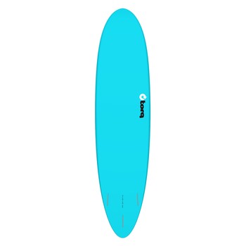 Surfboard TORQ Epoxy TET 7.6 Funboard Blau Pinline