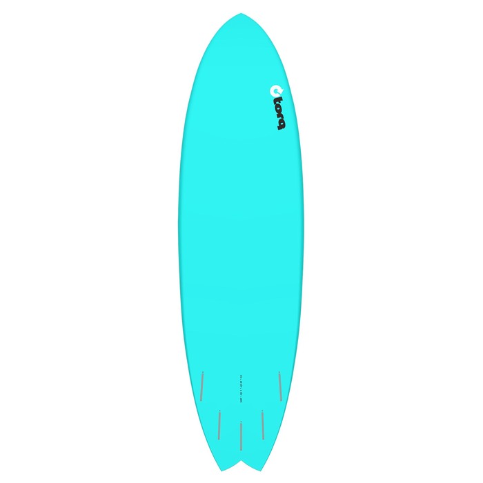 Surfboard TORQ Epoxy TET 6.3 MOD Fish Blau Pinline