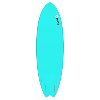 Surfboard TORQ Epoxy TET 5.11 MOD Fish Blau Pinlin