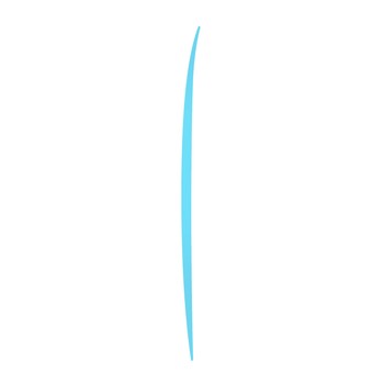 Surfboard TORQ Softboard 8.6 Longboard Blau
