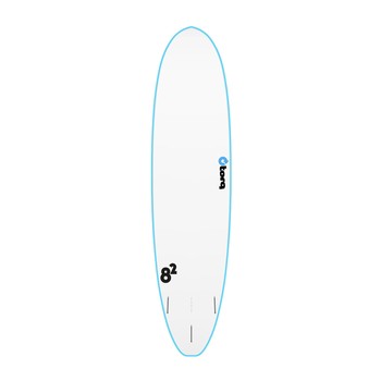 Surfboard TORQ Softboard 8.2 V+ Funboard Blau