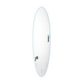 Surfboard TORQ Softboard 7.2 Funboard Blau