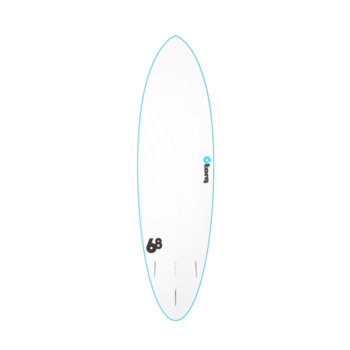 Surfboard TORQ Softboard 6.8 Funboard Blau