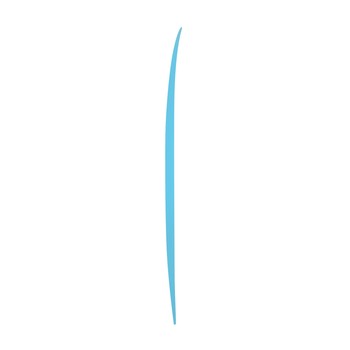 Surfboard TORQ Softboard 7.2 Mod Fish Blau