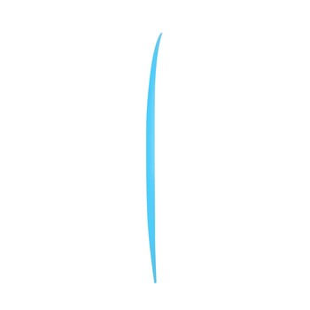 Surfboard TORQ Softboard 6.3 Mod Fish Blau