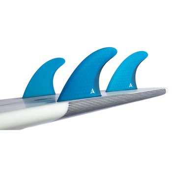 ROAM Thruster Fin Set Performer Small one tab Blau