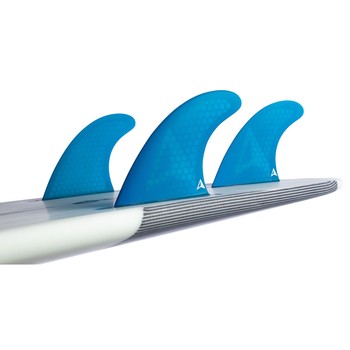 ROAM Thruster Fin Set Allround Large one tab Blau