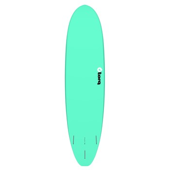 Surfboard TORQ Epoxy TET 7.4 V+ Funboard Seagreen