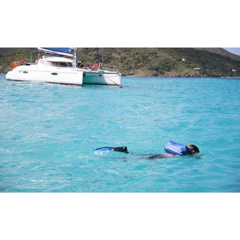 OverBoard wasserdichter Packsack 20 Liter Weiss