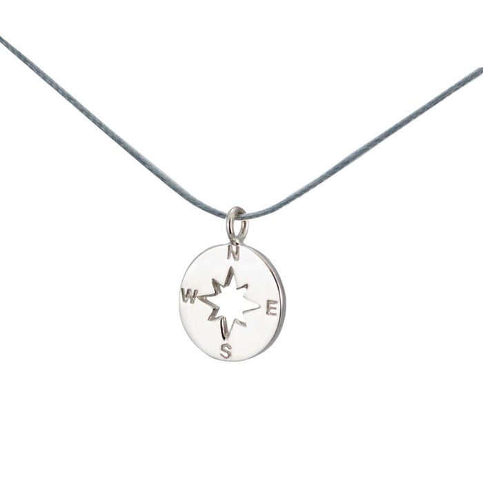 Silver+Surf Silber Schmuck Windrose Himmelsrichtun