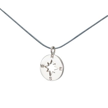 Silver+Surf Silber Schmuck Windrose Himmelsrichtun