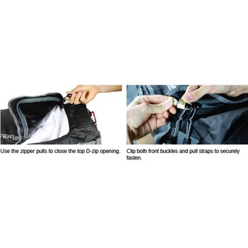 OverBoard wasserdichte Duffel Bag 90 Lit ADV Blau