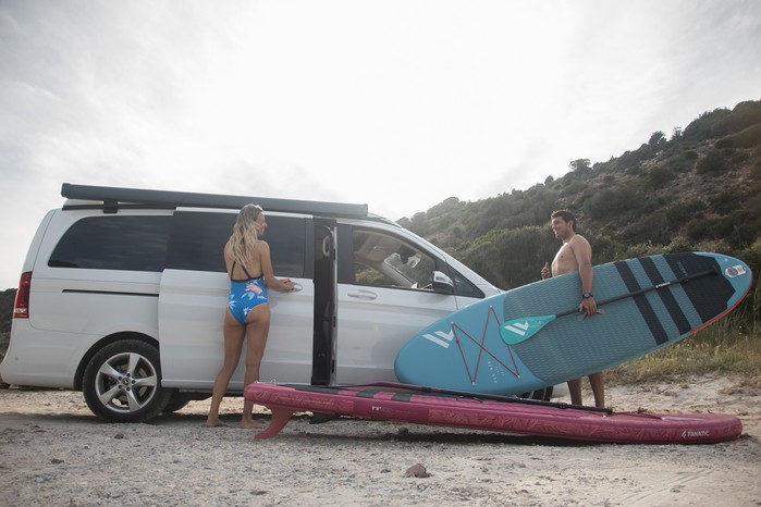 FANATIC Carbon 40 Slim Adj. - Paddles 2025