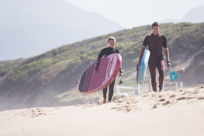 FANATIC Carbon 40 Slim Adj. 3-Piece - Paddles 2025