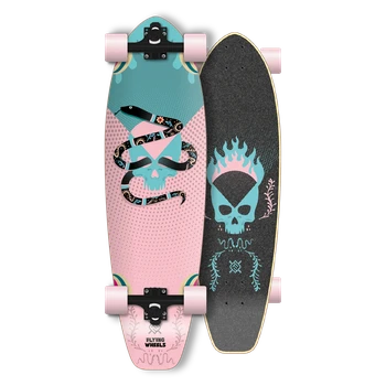 Flying Wheels Carving Skateboard 32 Snakull