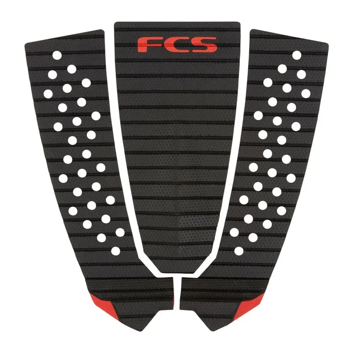 FCS Surf Pad Toledo Tread-Lite Charcoal/Red