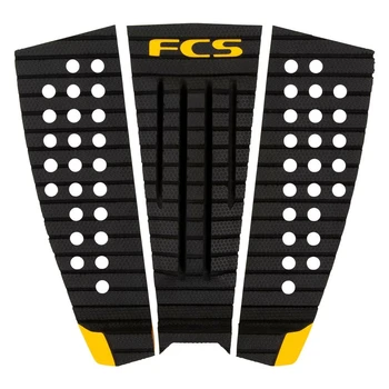 FCS Surf Pad Julian Tread-Lite Charcoal/Mango