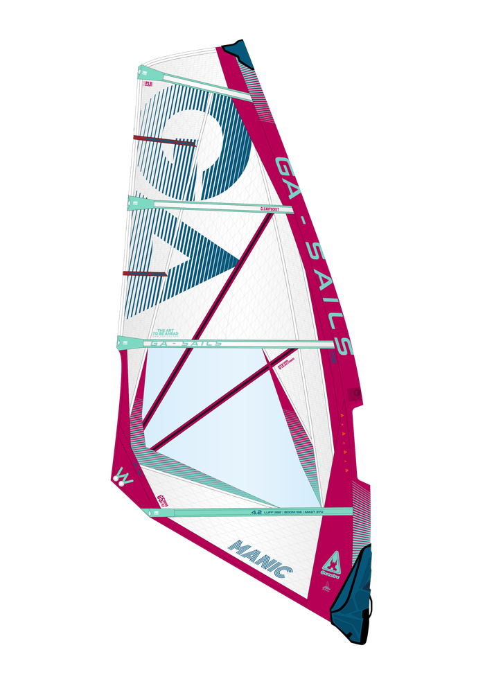 GA Sails Windsurf Segel Manic - HD 2025