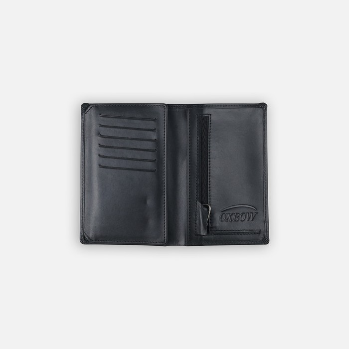 Oxbow 3 folds leather wallet P0FEEDAL