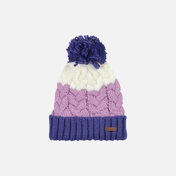 Oxbow Long acrylic pom pom beanie.