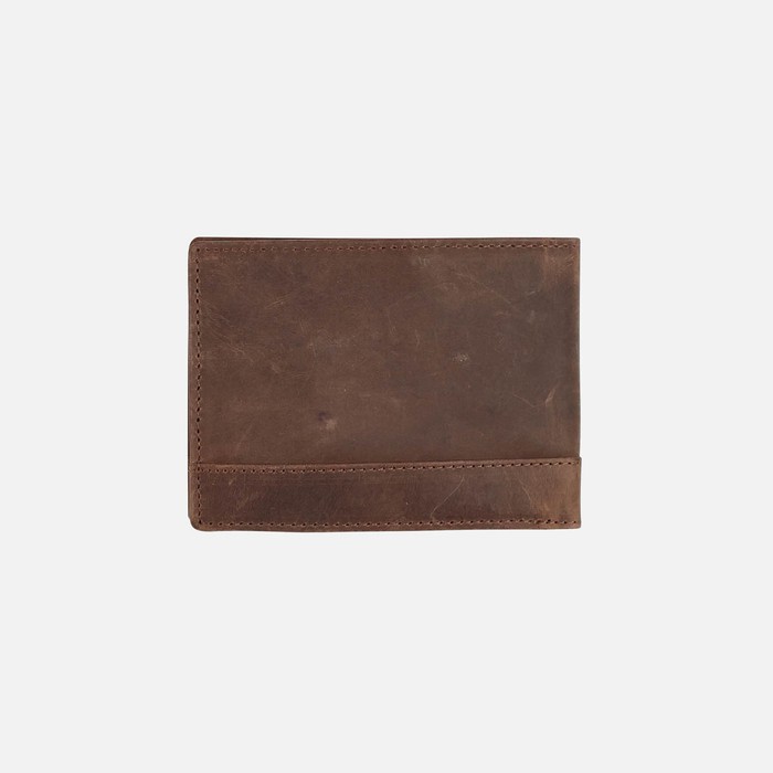 Oxbow 3 folds leather wallet Q2FREETZ
