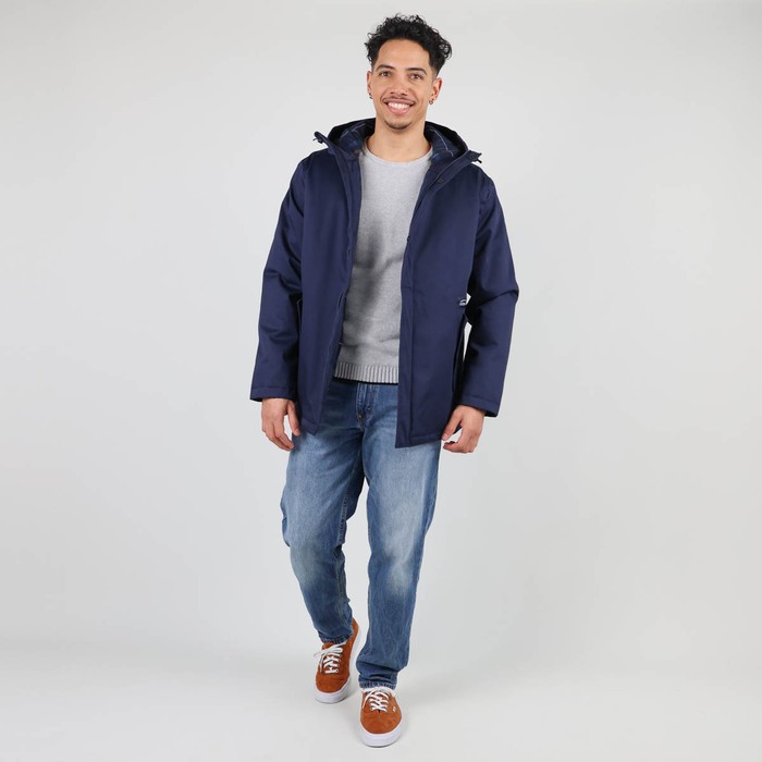 Oxbow Twill jacket flanel lined / 5K/5K mixed organic cotton/recycled polyester jacket. Q2JACOBEL