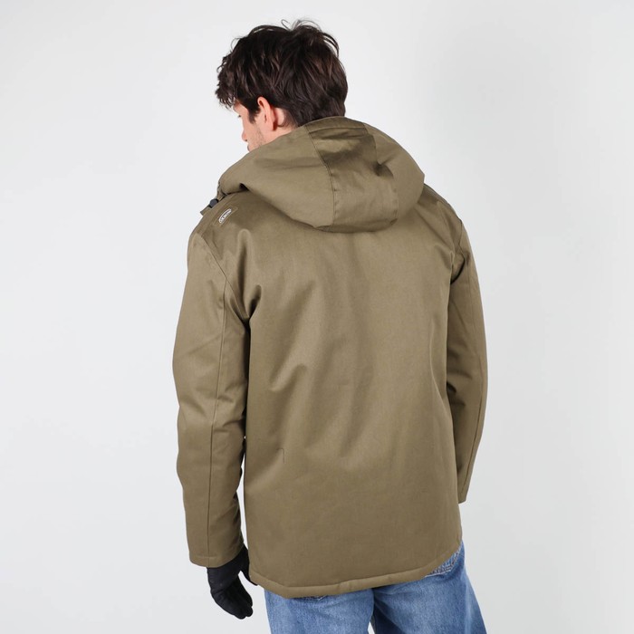 Oxbow Twill jacket flanel lined / 5K/5K mixed organic cotton/recycled polyester jacket. Q2JACOBEL