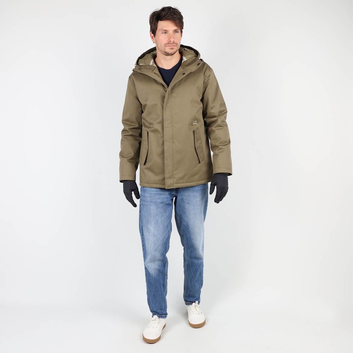 Oxbow Twill jacket flanel lined / 5K/5K mixed organic cotton/recycled polyester jacket. Q2JACOBEL