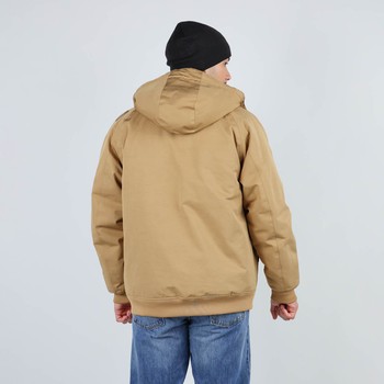 Oxbow Canvas hooded jacket sherpa lined / Sherpa lined 5K/5K short jacket.