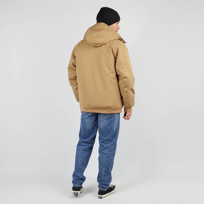 Oxbow Canvas hooded jacket sherpa lined / Sherpa lined 5K/5K short jacket. Q2JOAO