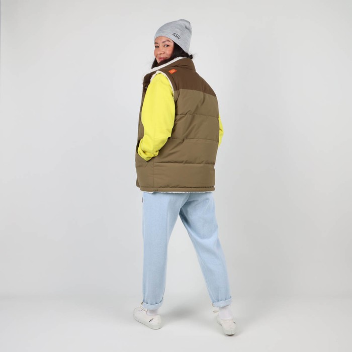 Oxbow Sleeveless reversible down jacket / Short recycled polyamide down jacket. Q2JORN