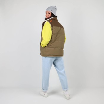 Oxbow Sleeveless reversible down jacket / Short recycled polyamide down jacket.