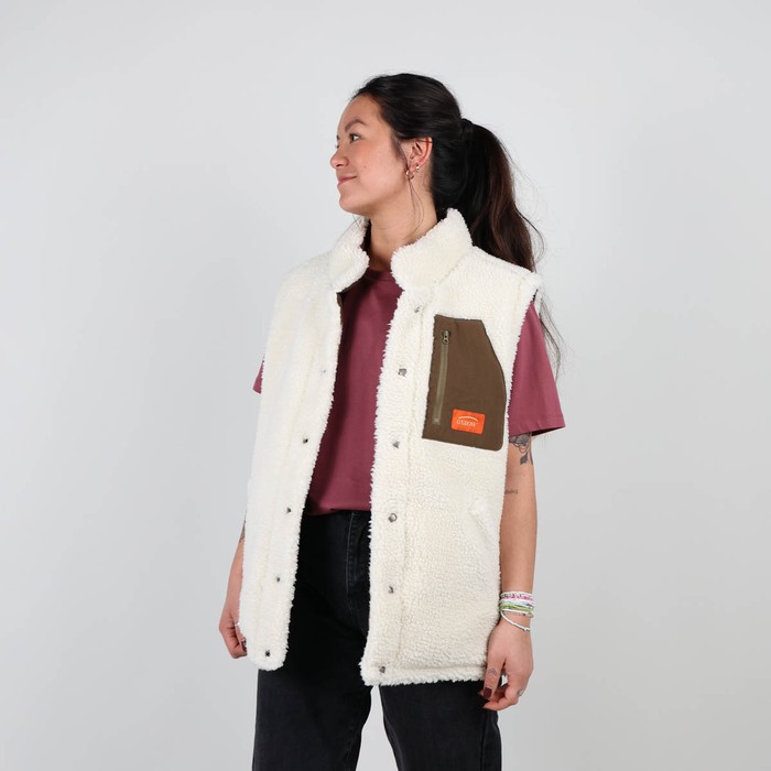 Oxbow Sleeveless reversible down jacket / Short recycled polyamide down jacket. Q2JORN