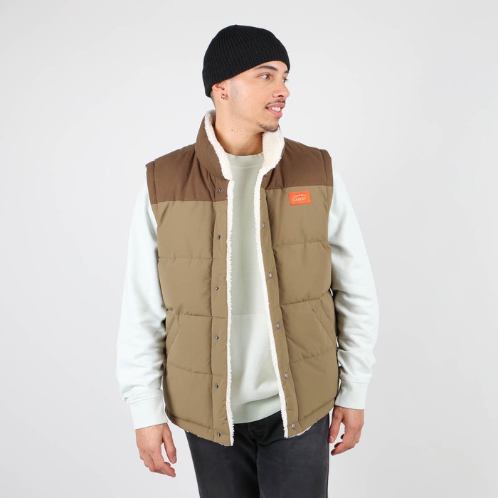 Oxbow Sleeveless reversible down jacket / Short recycled polyamide down jacket. Q2JORN